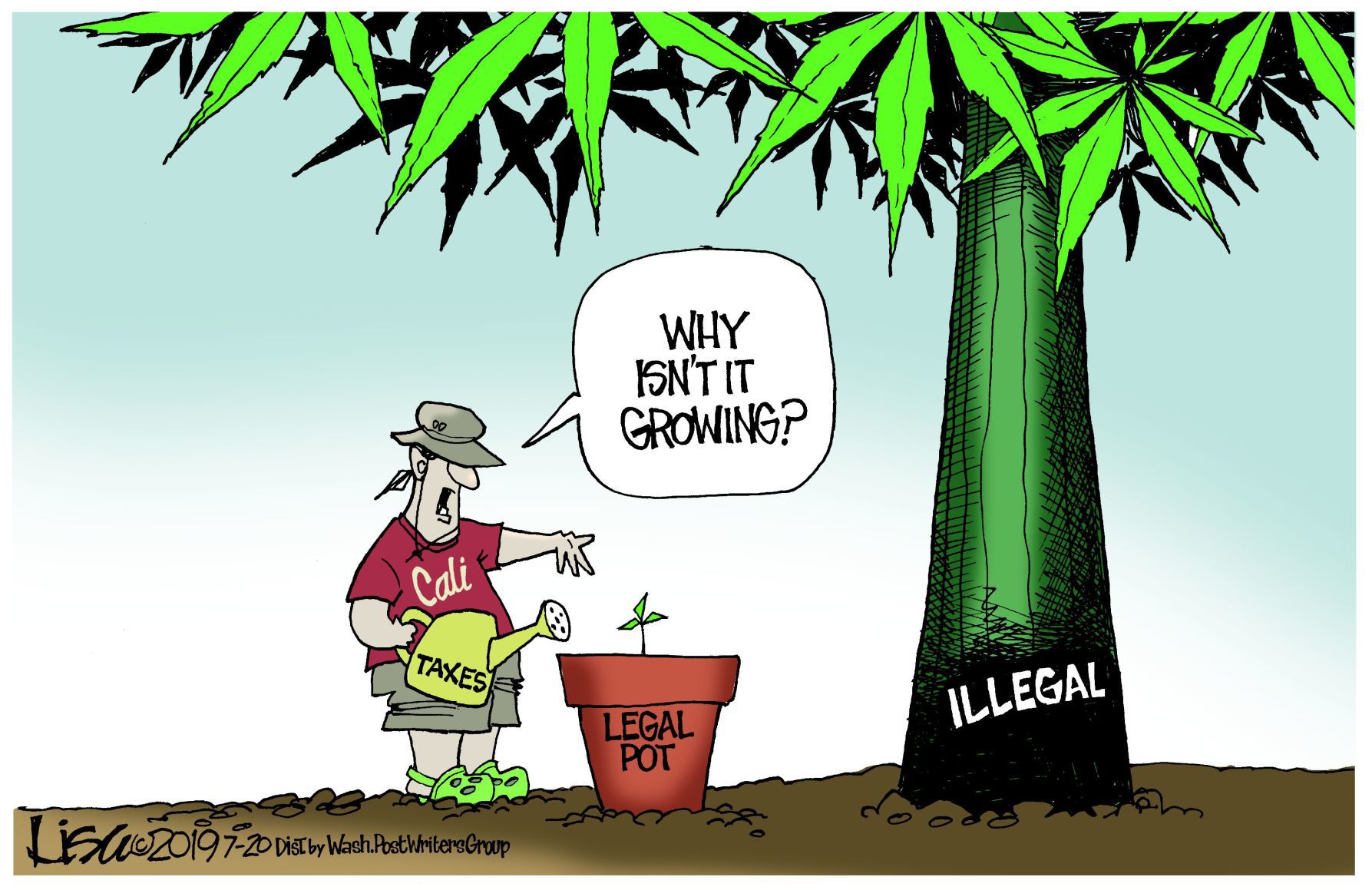 Lisa Benson cartoon